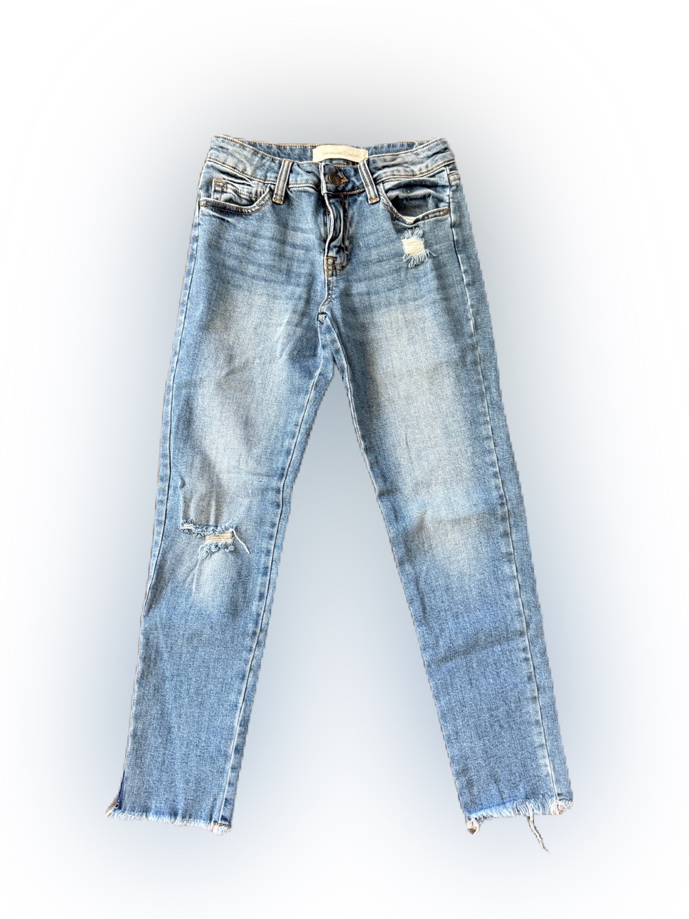 Treasure and Bond Girlfriend Fit Girls Medium Wash Denim. Size 10